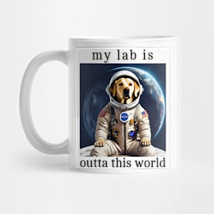 Outta This World Labrador Retriever Mug